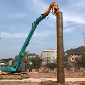 Thickened 40-47T Excavator Pile Driver For KOMATSU DOOSAN VOLVO