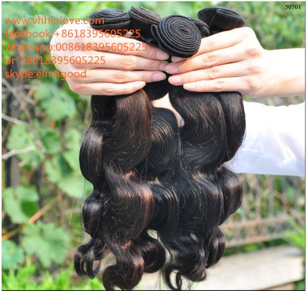 Factory price 100 human hair,virgin brazilian human hair weave