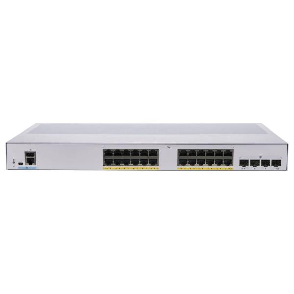 C1300 Series Switches 24 x 10/100/1000 Ethernet Ports PoE 370W Network Switch with 4x 1G SFP+ uplinks C1300-24FP-4G