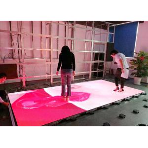 Full Color Indoor Video Led Dance Floor High Definition With 3 Years Warranty