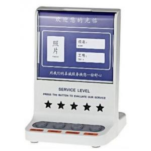 Bank 4 Evaluation Keys Rating Display Customer Feedback Terminal