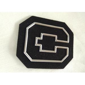 Personalized Non - Phthalate High Frequency 3D Rubber Patches With Silver Tpu Logo