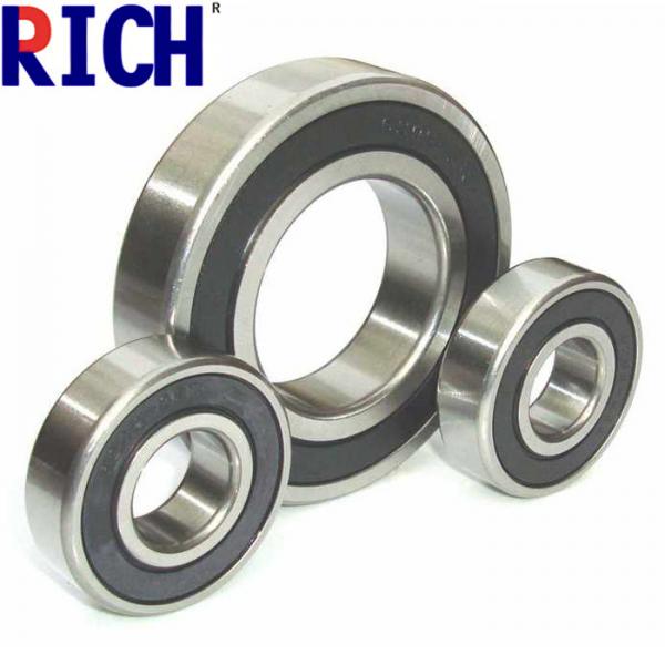 Brass Cage Dust Cover Ball Bearing 6200 , Low Noise Diesel Engine Bearings