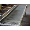 China Stainless Steel 304 Flexible Conveyor Belt Mesh For Washing Good Transparency wholesale
