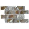 Contemporary Unique 3D Shell Mosaic Tile Patio Table Mosaic 2mm Thickness