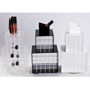 96 Component Acrylic Rotating Acrylic Lipstick Holder Display Stand