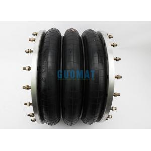 Durable Rubber Air Spring Guomat 3H520312 At 0.7 Mpa Max Dia 550mm With Ring 24pcs Bolts