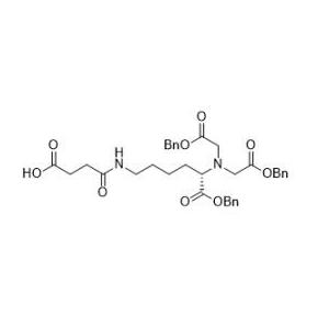 (S)-4-((6-(Benzyloxy)-5-(Bis(2-(Benzyloxy)-2-Oxoethyl)Amino)-6-Oxohexyl)Amino)-4-Oxobutanoic Acid CAS 637331-50-1
