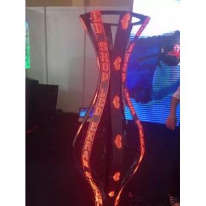 Super Thin P2.5 / P3 / P4 Flexible LED Screen Commercial Digital Display