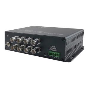 China 8CH AHD / TVI / CVI Video Digital Optical Converter with 1 SC ST FC LC Port supplier