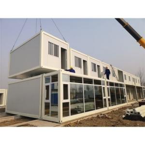 China Color Steel Sheet Prefabricated Luxury Modern Ready Made Modular Office Container House supplier