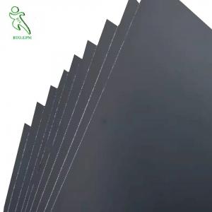 China 180gsm Uncoated 100% Virgin Wood Pulp Black Cardboard supplier