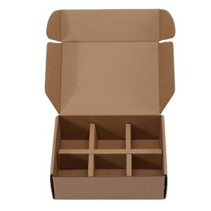 China Caja de correo personalizada con divisor de inserción de espuma corrugada para carpetas de tipo caja artesanal de regalos wholesale