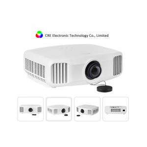 China 4k 3LCD 3LED Home Video Projector With Bluetooth 3D Technology High Resolution supplier