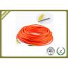 12 Core Multimode Indoor Fiber Optic Cable PVC Jacket Orange Color