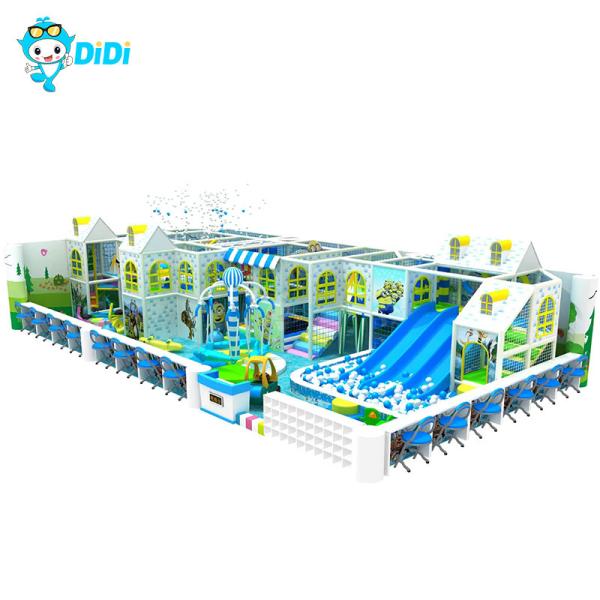 Winter Theme Customized Indoor Playground for Kids with Max Capacity 80-200 Children and 100+ Passenger Capacity