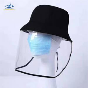 China 2020 Epidemic Custom Adult Kid Removable Virus Face Mask Sun Bucket Hat Anti Virus Protection Hat supplier