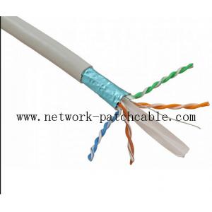 Computer 4P Cat6 FTP Cable 23AWG Network Cable with Earth wire