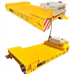 Trackless Electric Railroad Track Cars 2 Ton Load Capacity 1200mm Wheelbase