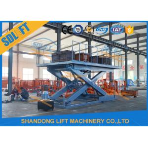 Portable Scissor Car Lift Hydraulic Scissor Car Platform Lift Stationary Scissor Elevator