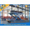 China Portable Scissor Car Lift Hydraulic Scissor Car Platform Lift Stationary Scissor Elevator wholesale