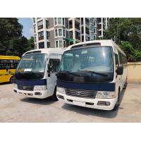 China 20 Seats Used Toyota Bus 120 Km/H LHD Used Left Hand Drive Bus on sale