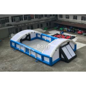 Outdoor Inflatable Sports Games PVC Inflatable Football Field Court