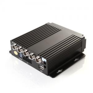 China 4 Channel HD Vehicle Mobile DVR Car Video Recorder Support 2.5 Sata HDD Card supplier