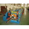 China Punchig Storage Rack Roll Forming Machine , Shelf Frame Profile Roll Forming Machine wholesale
