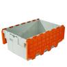 China 46L Recyclable Moving Boxes Stackable Crate for Warehouse Storage Needs wholesale