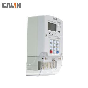 China Dual Source Generator Prepaid Electricity Meters Grid Single Phase With Vending Software wholesale