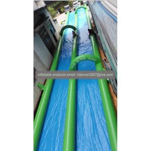 China 150ft inflatble single lane slide the city water slide supplier