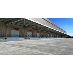 Wind Resistance 450N/m2 Industrial Sectional Doors Garage Insulated Steel Doors