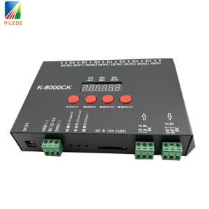 China Controladores de píxeles LED K-8000CK IP20 con 8 puertos de subcontrol supplier