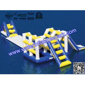 Family  Inflatable Water Games , Lake Inflatable Ladder  / Runway