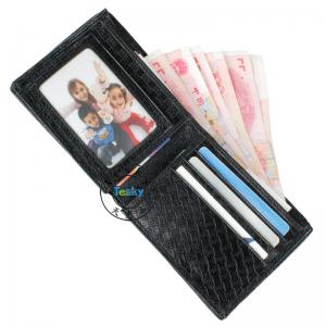 China RFID Blocking PU Leather Wallet for Men - Excellent Travel Bifold - Credit Card Protector supplier