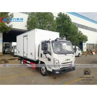 China JMC 4x2 LHD 5T Small Refrigerator Freezer Truck on sale
