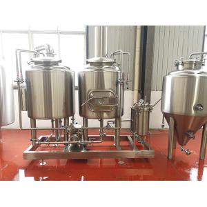 China 200L Microbrewery Equipment Electrical Heated Commercial Brewing Equipment supplier