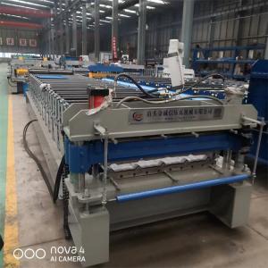 PPGL Roof Panel Roll Forming Machine 15m/Min Roof Tile Forming Machine