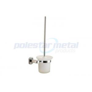 China 5-3/5 Width Polished Chrome Zamak 6900 Series Collection Toilet Brush Holder supplier