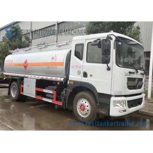 China 12m3 Stainless Steel Tanker Trailers , Small Fuel Tanker Truck 80 Km/H Max Speed wholesale