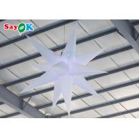 China 2m Inflatable Lighting Decoration Hanging Star Outdoor Activity Decorative Lamp on sale