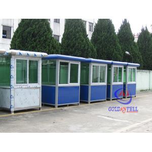 China Toll Booth guard house Easy Installation , Security Guard Booths supplier