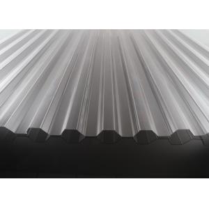 China High Transparency Corrugated Polycarbonate Sheets For Skylights 10 Years Warranty wholesale