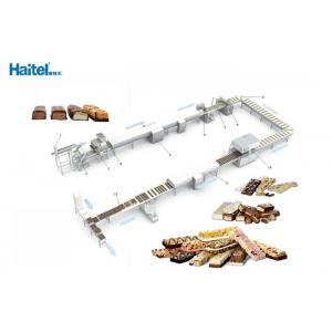 Commerical Protein Bar Making Machine , Reliable Chocolate Enrobing Machine