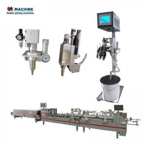 China 6 Channel 4 Cold Glue Guns Perfume Box Making Machine with Optional Configurations supplier