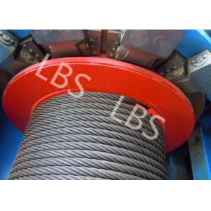 China Customized 8 Ton Load Offshore Winch 50 Meter With LBS Grooving For Digging Well supplier