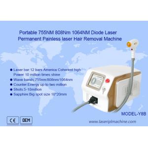 China Portable High Power Diode Laser Hair Removal Beauty Machine 808nm supplier