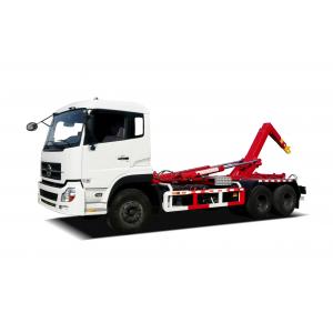 Hook Lift Garbage Collection Truck Sanitation Vehicle 22 - 26 Ton Lifting Capacity