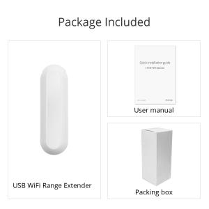 China White 300mbps Wifi Range Extender Mini 300Mbps Wireless Repeater supplier